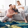 thumbnail image 4 of Turtle Modern Polyester Kitchen Rug - Comfortable Floor Mat for Kitchen, 4 of 6