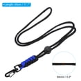 thumbnail image 2 of Uxcell Neck Lanyard Badge Lanyards Adjustable Long Strap Card Holder Keychains Blue, 2 of 7