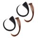 thumbnail image 5 of unbranded 4Ud Peluca Natural De Flequillo Negro Con Chic Para Decorar Y Usar, 5 of 7