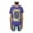 Purple - purhea, variant on Fly Society Mens The Bolted Graphic T-Shirt, Purple, Small