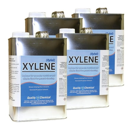 Xylene (Xylol)General Purpose Solvent,Thinner & Cleaner - 4 gallon (Best Solvent For Cleaning Bearings)