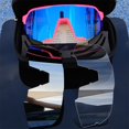 thumbnail image 2 of Gafas de sol con protección UV para hombre y mujer, lentes para deportes al aire libre, pesca, bicicleta de montaña, ciclismo qiuyongming unisex, 2 of 2