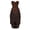 Brown 1, variant on Women Steampunk Brocade Boned Bustiers Corset with Skirt Pirate Set Brown M