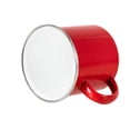 thumbnail image 2 of JPPlus Sublimation Blank Camp Mugs. Color Enamel Camping Mugs in Bulk for Outdoor Travel Dye Sublimation Camper Products Drinking Cups (12, Red), 2 of 4