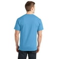 thumbnail image 3 of Port & Company PC150 Mens Ring Spun Cotton Tees, Aquatic Blue - Medium, 3 of 3