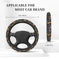thumbnail image 5 of Haiem Colorful Fox Print Steering Wheel Cover 15 Inches for Women Men, Neoprene Anti-Slip Cute Car Steering Wheel Grip Wrap Car Accessories Protective Case Cover, 5 of 8