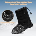 thumbnail image 4 of Womens Snow Boots Waterproof Anti-Slip Winter Boots Outdoor Warm Fur Lined Short Boots Slip On Ankle Boots, 4 of 7