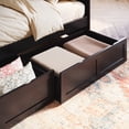 thumbnail image 6 of AFI Acadia Wood Twin Size Daybed Frame with 2 Storage Drawers Espresso, 6 of 16