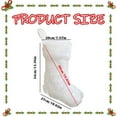 thumbnail image 3 of 3 Pack Premium 20 Inch Christmas Stockings - Faux Fur Xmas Hanging Decor Stockings, Holiday Mantel Decorations, Candy Gift Stockings, 3 of 9