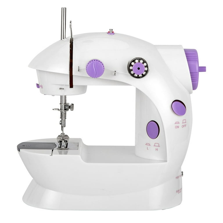 Mini Sewing Machine, Upgraded Electric Sewing Machine with Sewing Bag,  Expansion Board, LED Light, Fast Stitch Suitable for  Clothes,Jeans,Cutains,DIY