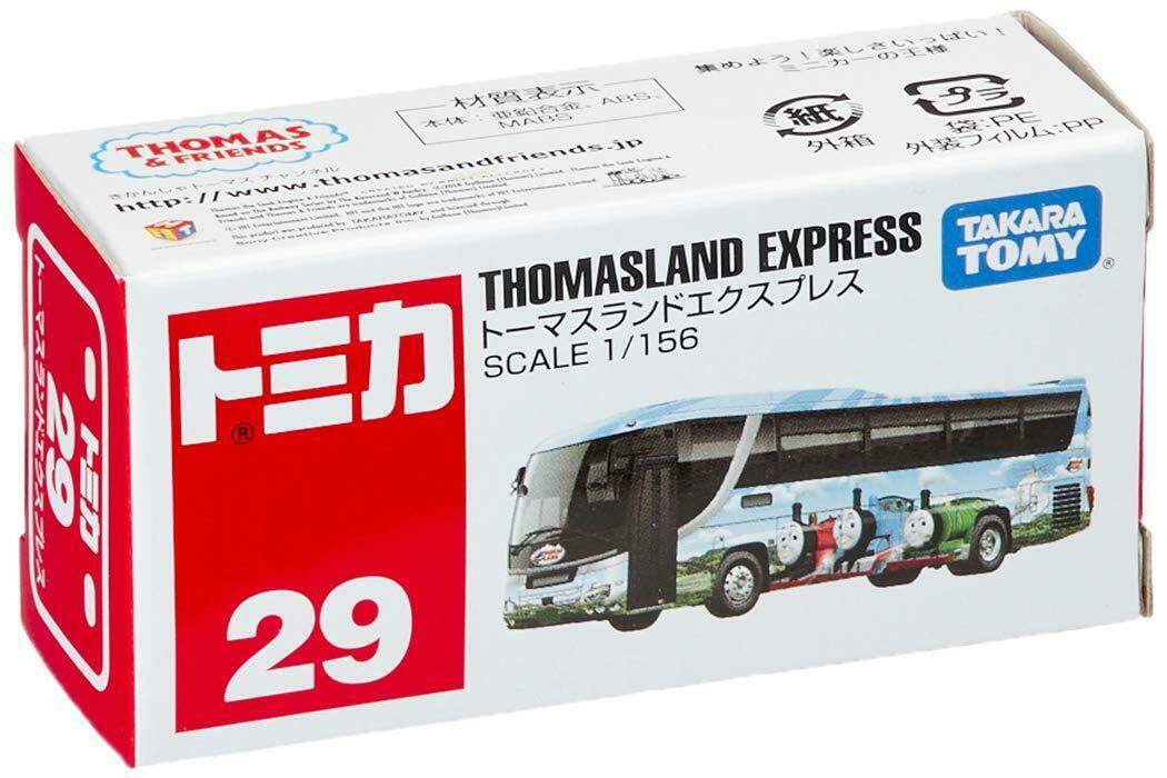 29 Thomas Land Express Bus Miniature Car Takara Tomy Tomica No 