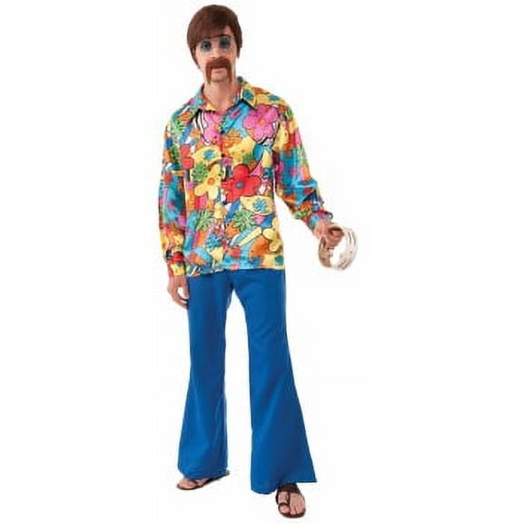 HIPPIE-GROOVY GO-GO SHIRT-XL