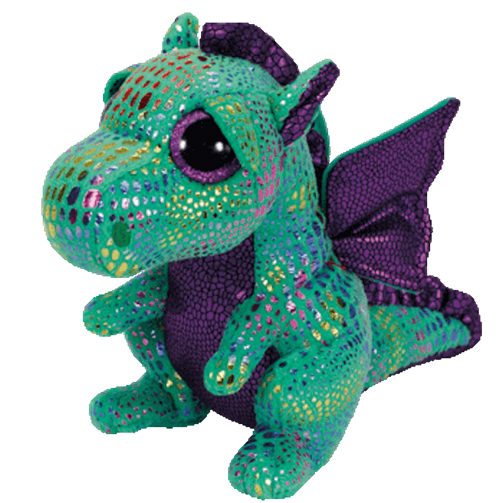Details about   Ty The Beanie Boo's Collection Saffire Dragon 