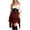v#44Red135, variant on Rggeeun Halloween for Women Renaissance Women Gothic Dress Corset Dress Fly Sleeve Lapel Collar Ruffle Bow Dress Streetwear Fashion,Red,M