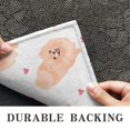 thumbnail image 6 of Pomeranian Dogs with Hearts Door Rugs,Washable Non Slip Door Mats Indoor,Decorative Door Mats,Entry Mat Indoor for Entrance,Bedroom,Kitchen,Bathroom,17"x30", 6 of 6