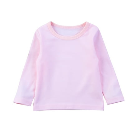 

Baby and Toddler Girls Boys Long Sleeve Tops T-Shirts