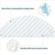 thumbnail image 5 of 75 Piezas de Almohadillas de Limpieza de Microfibra Desechables para Robot Aspirador OZMO T8 / T8 + / T8 / N8 / N8 Pro / N8 Pro +, 5 of 8