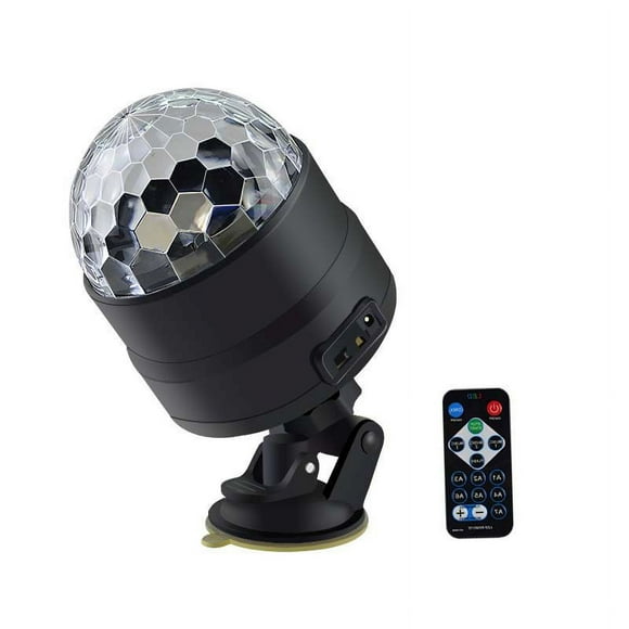 SHENMO Disco ball lights party lights dj disco lights, led mini colour stage lights voice activated auto start, strobe lights halloween christmas decoration lights wedding club performance