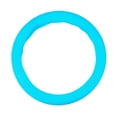 thumbnail image 1 of Funda de silicona para volante de coche de 33 cm Protector de volante de silicona suave antideslizante Ajuste universal Volante de 32-40 cm Azul cielo, 1 of 1