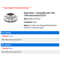 thumbnail image 2 of Brake Rotor - Compatible with 1984, 1986 International S2375, 2 of 2