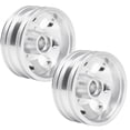 thumbnail image 1 of RC Car Wheel Rims, Alloy RC Car Wheel Hubs RC Trailer Front Rear Wheels with 7 Spokes for  1/14 Tractor Truck, 1 of 7