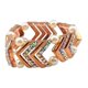 thumbnail image 4 of Mujeres nupcial de de imitación plata / chapado en oro and rosa ajustable brazalete joyería Yinane Pulsera de novia, 4 of 8