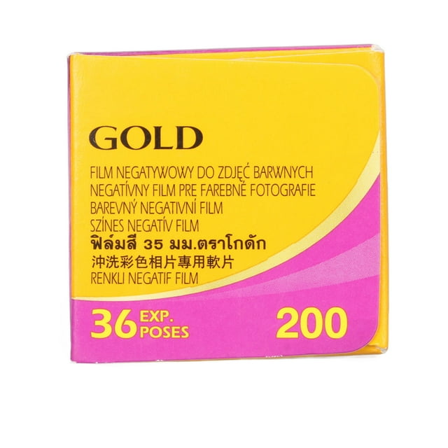 Gold 200 Color Negative Film, Compact 35mm Color Negative Film 36 Exposures High Resolution for Camera Accessories