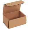 Kraft Corrugated Shipping Boxes 4x3x2 ECT-32B 50/Case