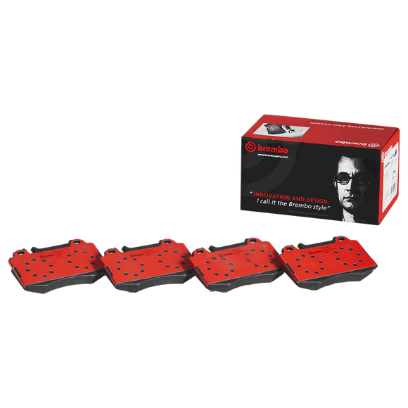 Brembo Brake Pad P50053N NAO; FMSI Number D847-7960; Ceramic; Set Of 4