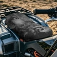 thumbnail image 2 of Uorisanigo ATV Seat Cover Waterproof Heavy-Duty Skull Print Four Wheeler Seat Cover Comfort Universal Fit for Most ATV Models,Sportsman,Rancher,Foreman,Scrambler,Easy to Install, 2 of 7