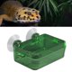thumbnail image 3 of Alimentador de es con ventosa, cuenco de agua para alimentos, suministros de platos, accesorios, contenedor, lavabo, alimentación para Lguana, 9x6x35cm Verde Gloria Alimentador de reptiles, 3 of 8