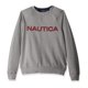 thumbnail image 1 of Nautica Graphic Crew Sudadera para Hombre, Gris, XX-Large Nautica Camisa de entrenamiento, 1 of 2
