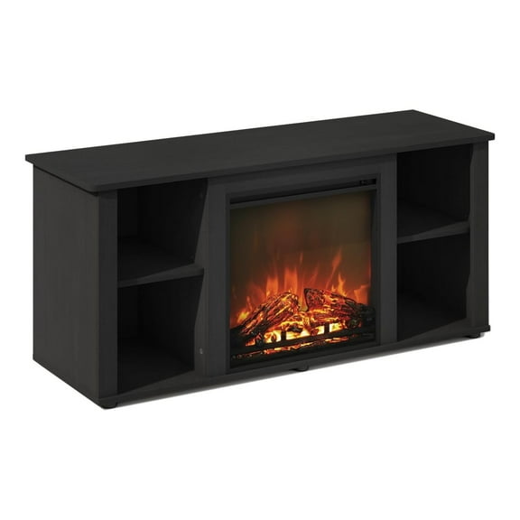 Electric Fireplace TV Stand - 55" Entertainment Center - Decorative No Heat - Americano Finish