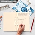 thumbnail image 5 of Easter Eggs Boho Ring Binder Notebook Journey Note Diary College Ruled Spiral Notebook Study Loose Leaf Paper A5 60 Pages, 5 of 8