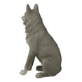 thumbnail image 5 of Cries Of The Night Sitting Alpha Grey Direwolf Wolf Home Decor Figurine 6"H, 5 of 9
