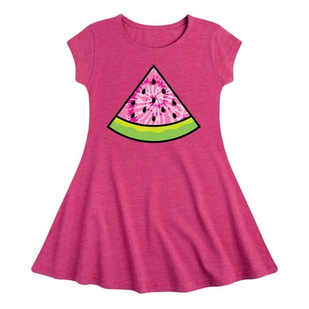 

Instant Message - Tie Dye Watermelon - Toddler & Youth Girls Fit & Flare Dress