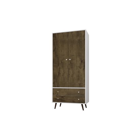 Liberty 31 89 Mid Century Modern Armoire With 2 Drawers 1 Shelf