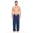 thumbnail image 4 of Ashford & Brooks Mens Super Soft Flannel Plaid Pajama Sleep Pants, 4 of 7