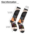 thumbnail image 2 of KLL Pug Dog Print Cool Socks Men's Women's Crew Socks Funny Crazy Novelty Stockings, 2 of 6