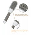 thumbnail image 4 of 2 Inch Ceramic Round Hair Brush, Blow Dry Barrel Brush for Volume, Straightening and Styling, TIKA, 4 of 5
