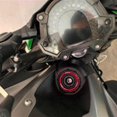 thumbnail image 4 of Colaxi Cache-Trou de Clé Universel Accessoires Pièces pour Z900 2017 2018 2019 - Rouge, 4 of 8