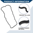 thumbnail image 4 of Valve Cover Gasket No.BR3Z6584C for Ford Edge Explorer Cylinder Head Valve Seal Gasket, 4 of 6