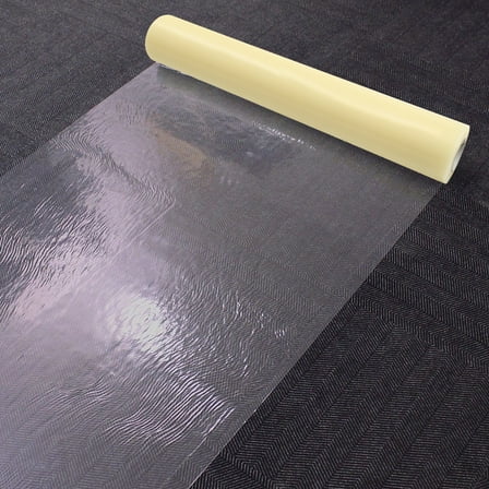 500ft Carpet Protector Film, Clear PE Flooring Protection for Renovations and Construction, Easy to Apply, Heavy-Duty Floor Covering Film