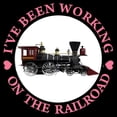 thumbnail image 3 of CafePress - I've Been Working On The Railroad Men's Dark Pajam - Men's Dark Loose Fit Cotton Pajama Set, 3 of 7