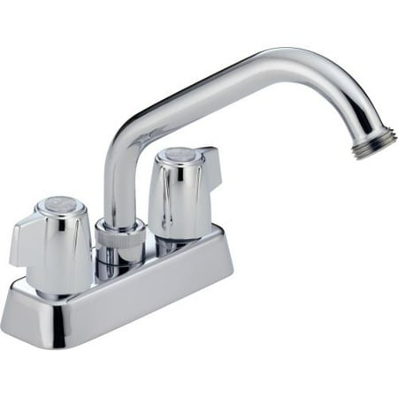 - Delta Classic Two Handle Laundry Faucet in Chrome 2131LF