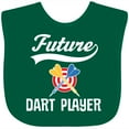 thumbnail image 3 of Inktastic Future Dart Player Boys or Girls Baby Bib, 3 of 4