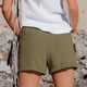 thumbnail image 3 of MKLEKYY Pantalones Cortos De Playa Para Mujer, Pantalones Casuales De Pierna Recta Para Mujer, Pantalones Cortos Deportivos Holgados De Cintura Alta, Pantalones Casuales De Moda, 3 of 4
