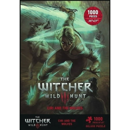 UPC: 0761568002836 | DARK HORSE Wild Hunt Puzzle: Ciri and the Wolves – Witcher 3