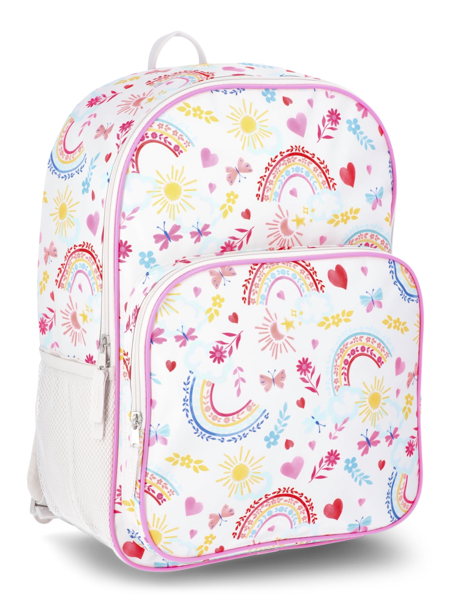 Wonder Nation Girls' 17" Sunny Day Backpack, Lavender