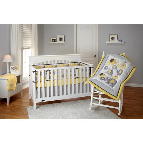 elephant crib bedding walmart